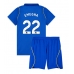 Maillot de foot Chelsea Emmanuel Emegha #22 Domicile vêtements enfant 2026-27 Manches Courtes (+ pantalon court)
